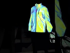 EN471 Waterproof Lighting Reflex Zip Reflective Nylon Zipper for Clothing